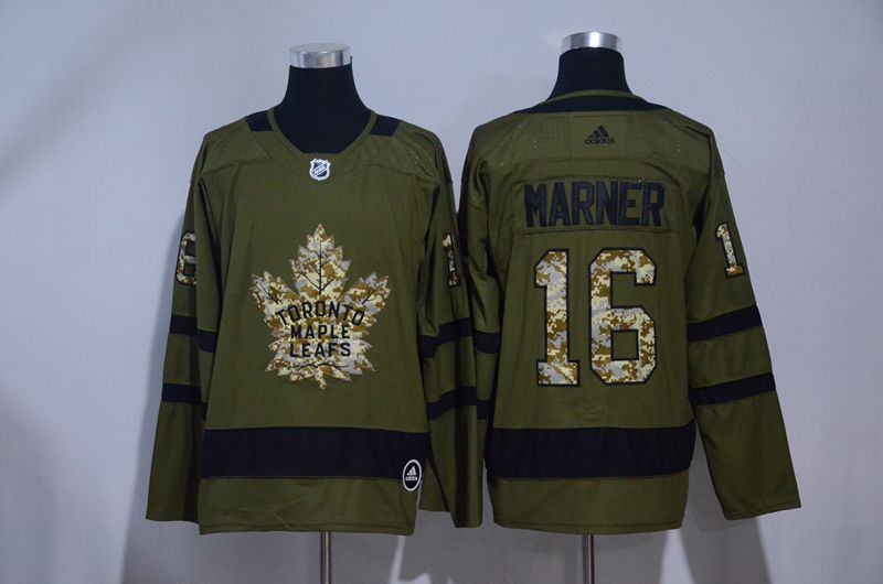 Men 2017 NHL Men Toronto Maple Leafs #16 Marner green Adidas Jerseys